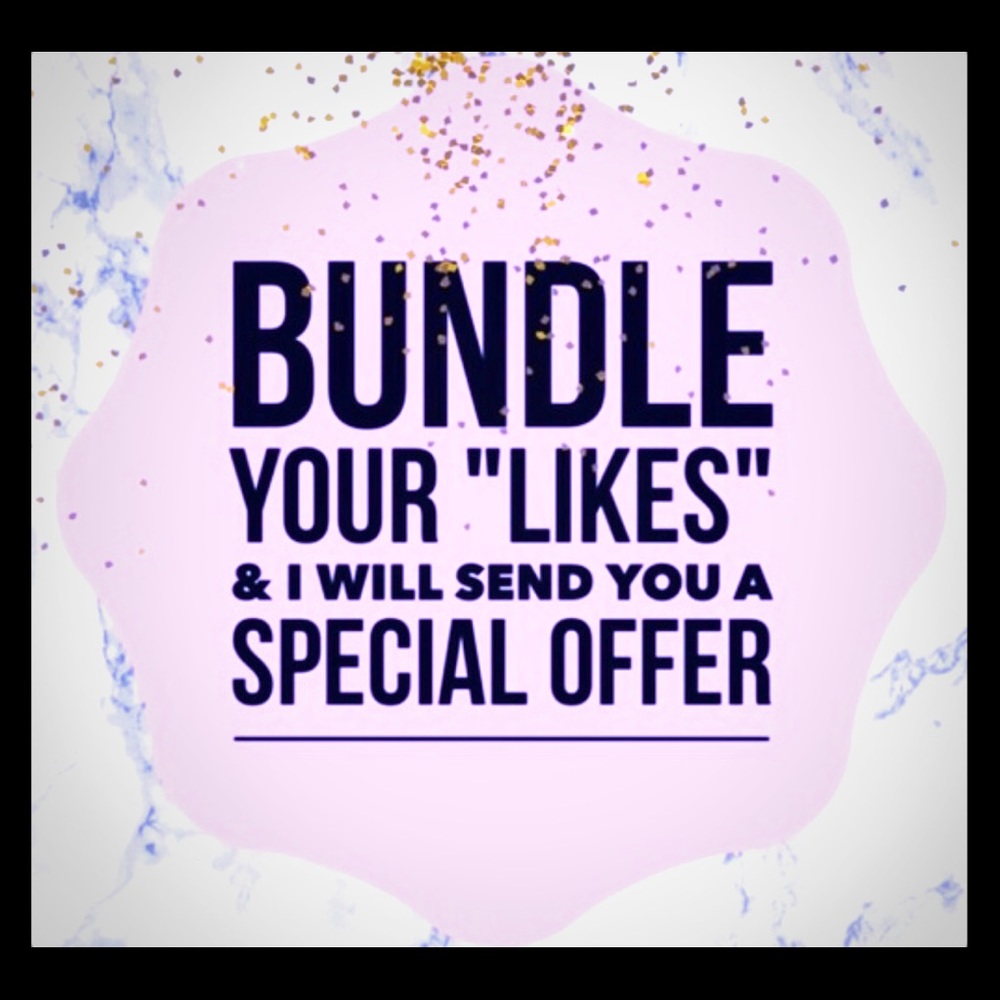 Bundle for a private discount! 💜